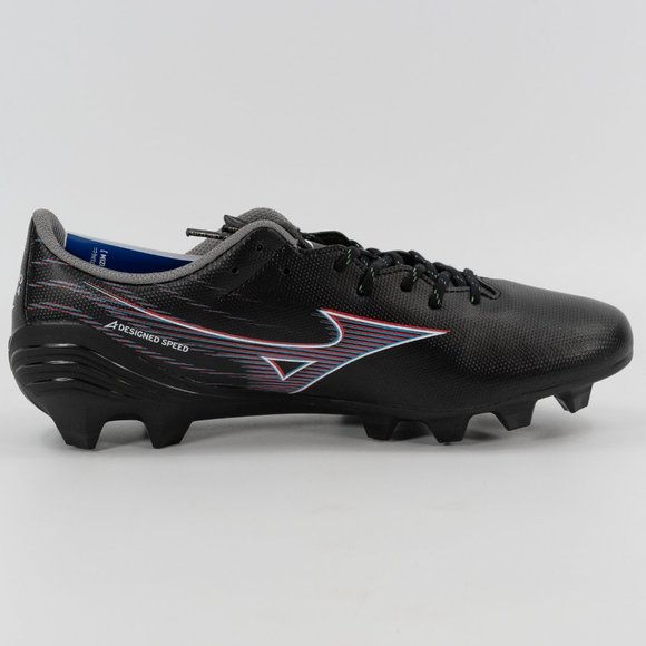 Mizuno Alpha Select \'Black Ignition Red\' P1GA236501 Football Cleats Multi Size main image 9